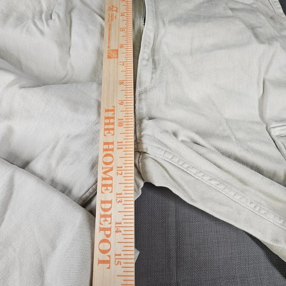 Banana‎ Republic Lou Ultra High Rise Cream Cargo Pants Women's Size  30/10